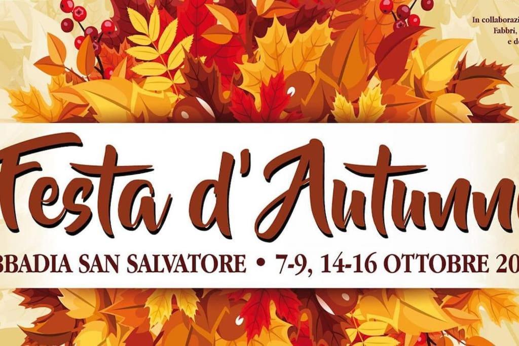 Casa Del Castorino Apartment Abbadia San Salvator Ngoại thất bức ảnh